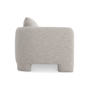 Bernhardt Bernhardt Rowan Sofa With Sculptural Geometric Base, Deep Seats, Knife-Edge Pillows, Custom Fabrics - Made to Order P5307A