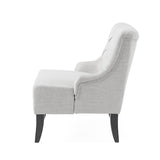 Christopher Knight Home® - Noble House - Nicole Contemporary Tufted Fabric Settee