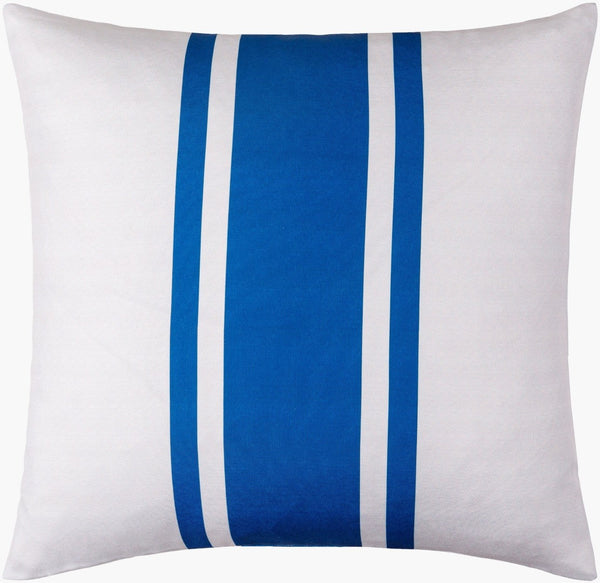 Livabliss Classic Stripe Square Accent Pillow Outdoor Polyester Sofa Patio Decor 22 Inch CST007-2222P