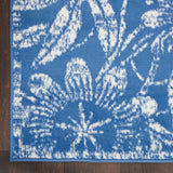 Nourison Whimsicle WHS05 Machine Made Power-loomed No Border Indoor Only Farmhouse Kids Rug Blue, Blue 100% Polypropylene 99446831866