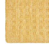 Nourison Perris PERR1 Handmade Woven No Border Indoor Only Contemporary  Rug Gold, Yellow 100% Wool 99446222855