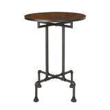 Christopher Knight Home® - Noble House - Westleigh Industrial Faux Wood Bar Table, Dark Brown