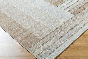 Celtic CTC-2300 9' x 12' Handmade Rug CTC2300-912  Ash, Khaki, Metallic - Silver, Sage Surya