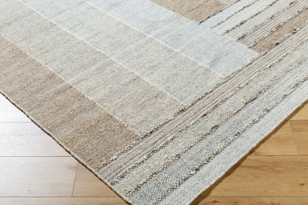 Surya Celtic Handmade 2' X 3' Wool Rug – Bohemian Global Charm, Intricate Design, Perfect For Any Room Beige Wool Ctc2300-23