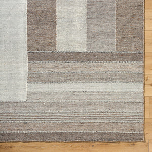 Celtic CTC-2301 9' x 12' Handmade Rug CTC2301-912  Warm Grey, Sage, Grey, Prairie Dust, Light Silver Surya
