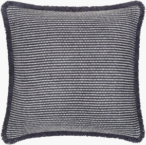 Livabliss Cotton Fringe Woven Accent Pillow Handcrafted Texture for Boho Farmhouse Decor CTF002-2222
