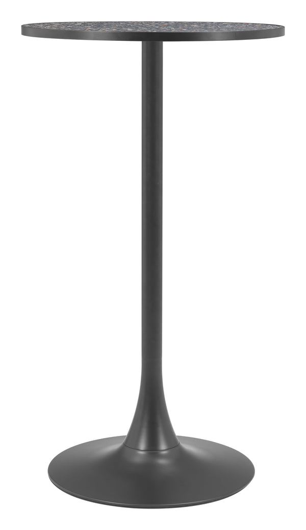 Zuo Modern Bite Bar Table - Stylish Modern Design For Your Home, High-quality Mdf And Steel, Versatile Decor Solution Black Mdf,Steel 110406-zuo-modern