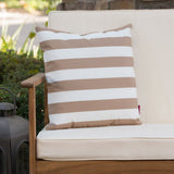 Christopher Knight Home® - Noble House - - Coronado Stripe Square Pillow - Set Of 2