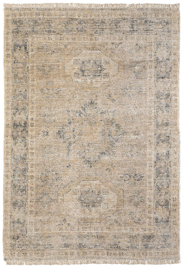 Feizy Rugs Caldwell Handwoven Wool And Viscose Area Rug - Timeless Transitional Charm For Elegant Spaces Tan,Gray,Gold Wool,Viscose 8798798fsnd000e70