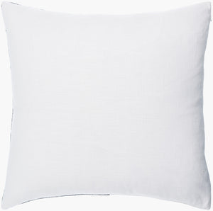 Surya Chromatique 18" Cotton Accent Pillow - Luxurious Softness With Unique Design For Stylish Comfort Black Cotton,Cotton Ctq002-1818