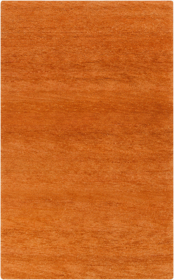 Surya Cotswald Cts-5001 2' X 3' Handmade Wool Rug - Modern Decor, Durable, Charming Medium Pile Design Burnt Orange Wool Cts5006-58