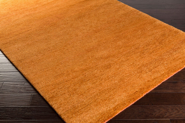 Surya Cotswald Cts-5001 2' X 3' Handmade Wool Rug - Modern Decor, Durable, Charming Medium Pile Design Burnt Orange Wool Cts5006-58
