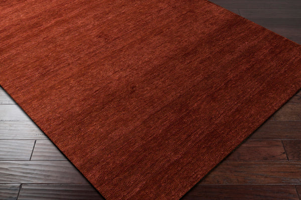 Surya Cotswald Cts-5001 2' X 3' Handmade Wool Rug - Modern Decor, Durable, Charming Medium Pile Design Rust Wool Cts5007-23