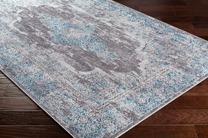 Livabliss Couture Plush Machine Woven Polyester Area Rug for Spacious Living and Dining Rooms Dark Brown, Gra 10' x 14' CTU2313-1014