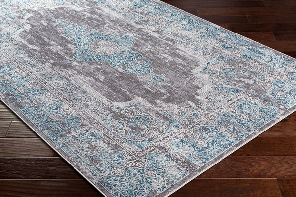 Livabliss Couture Plush Machine Woven Polyester Area Rug for Spacious Living and Dining Rooms Dark Brown, Gra 10' x 14' CTU2313-1014