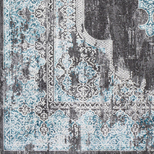 Livabliss Couture Plush Machine Woven Polyester Area Rug for Spacious Living and Dining Rooms Dark Brown, Gra 10' x 14' CTU2313-1014