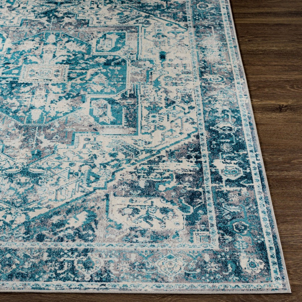 Livabliss Couture Traditional Medallion Polyester Area Rug for Formal Living and Dining Rooms CTU2320-81012