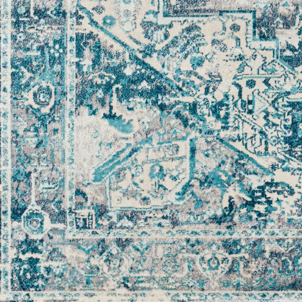 Livabliss Couture Traditional Medallion Polyester Area Rug for Formal Living and Dining Rooms CTU2320-81012