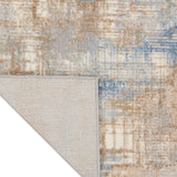 Nourison Calvin KleinCK950 Rush CK951 Machine Made Power-loomed No Border Indoor Only Modern  Rug Blue Beige, Blue Beige High Pile, 100% Polypropylene,Low Pile, 100% Polyester 99446818751