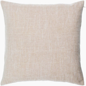 Surya Chateau De Chic 18" Accent Pillow - Luxurious Linen-cotton Blend With Elegant Embroidery Design Sage Linen,Cotton,Linen,Cotton Cud002-2222