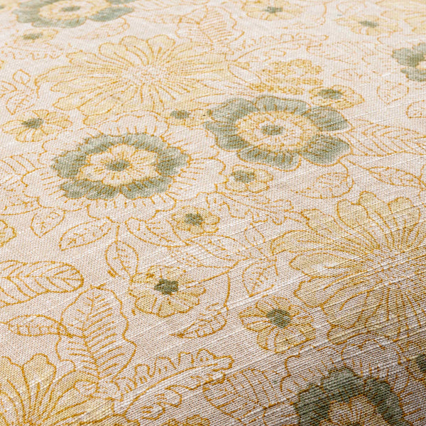 Surya Chateau De Chic 18" Accent Pillow - Luxurious Linen-cotton Blend With Elegant Embroidery Design Sage Linen,Cotton,Linen,Cotton Cud002-2222