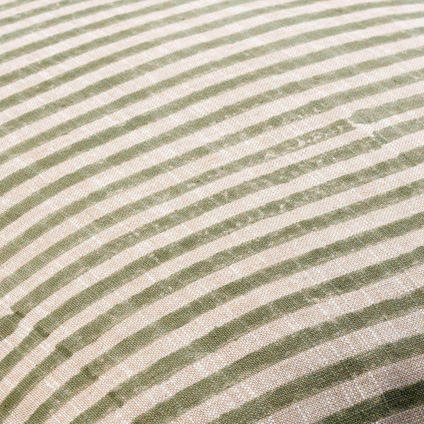 Surya Chateau De Chic 18" Accent Pillow - Luxurious Linen-cotton Blend With Elegant Embroidery Design Light Sage Linen,Cotton,Linen,Cotton Cud004-2222