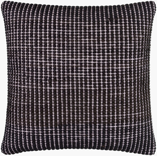Livabliss Chunky Grid Woven Wool Cotton Accent Pillow Geometric Texture for Modern Living Spaces CUG001-2020P