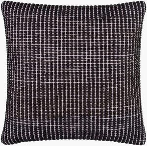 Livabliss Chunky Wool Cotton Grid Woven Throw Pillow for Modern Minimalist Living Spaces CUG001-2222
