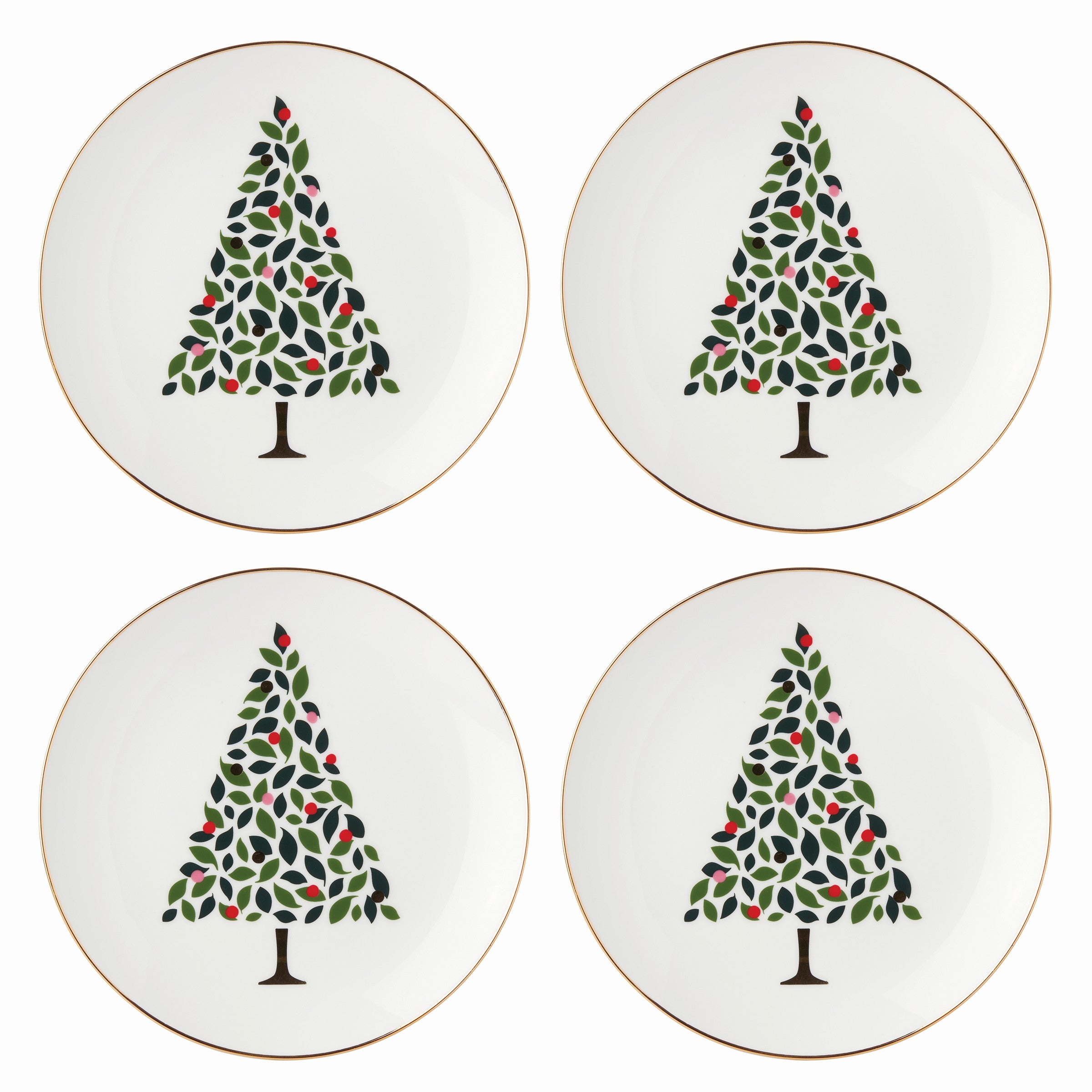Lenox Kate Spade Evergreen Accent Plates - Thumbnail 2