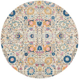 PSN01 Passion Bohemian Indoor Rug - Vibrant Floral Design in Ivory Multi for Stylish Home Décor