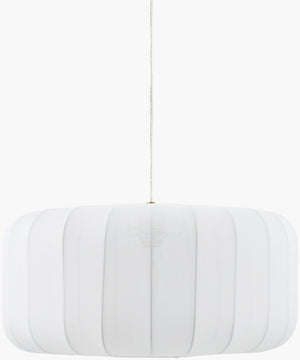 Livabliss Ceduna Raw Iron Cotton Shade Pendant Light Vintage Industrial Farmhouse Dining Room CUN-005