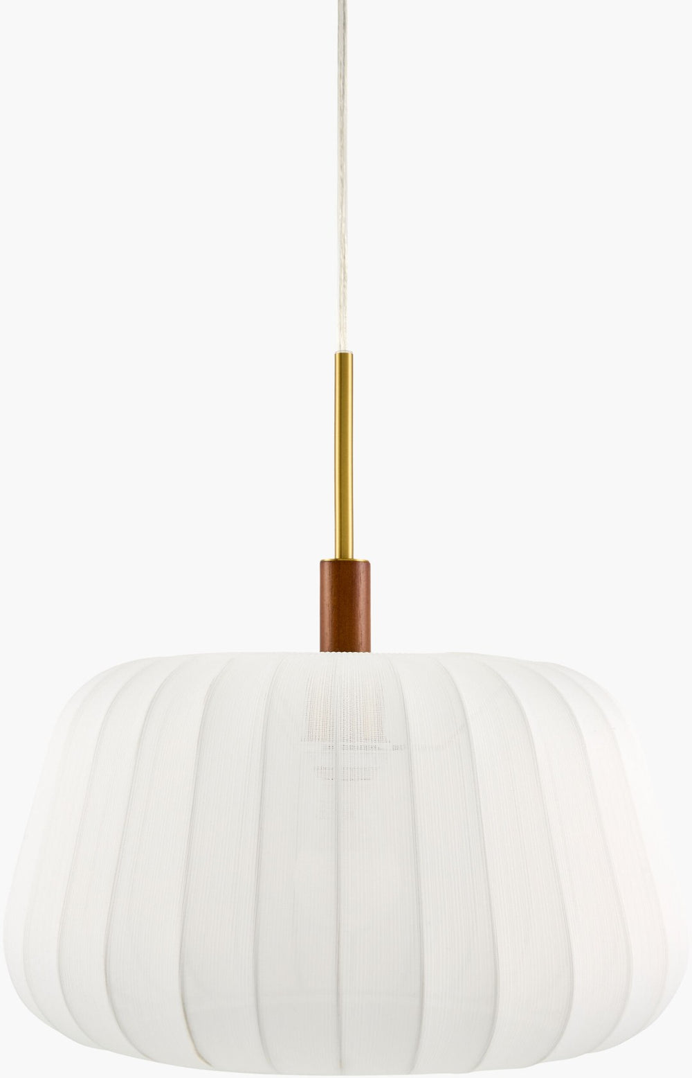 Livabliss Ceduna Cotton Shade Industrial Rustic Pendant Light for Kitchen Island or Dining Nook CUN-007