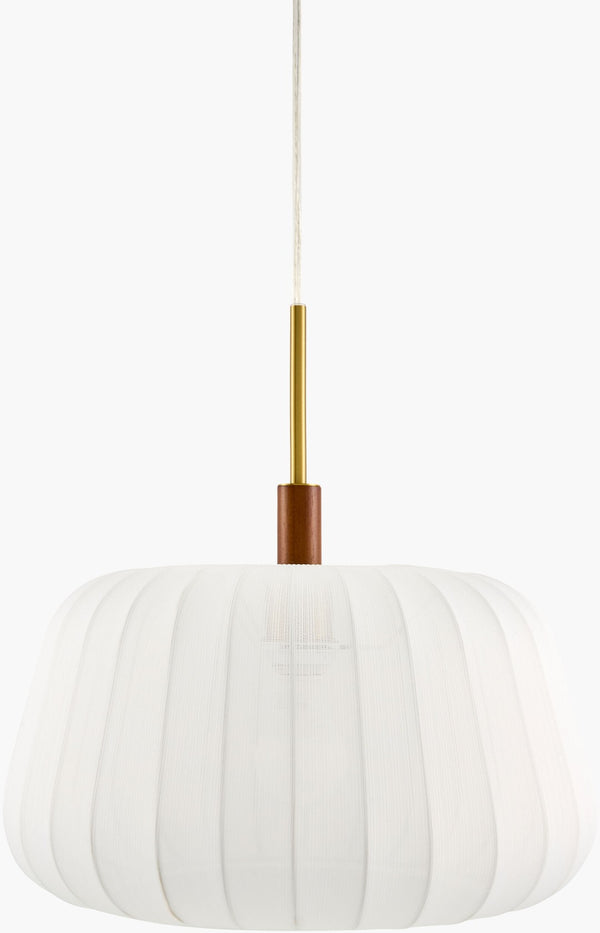Livabliss Ceduna Cotton Shade Industrial Rustic Pendant Light for Kitchen Island or Dining Nook CUN-007