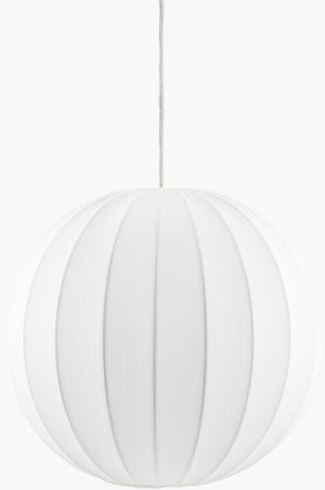 Livabliss Ceduna Woven Cotton Pendant Light Organic Texture Farmhouse Dining Room Ceiling Fixture CUN-008