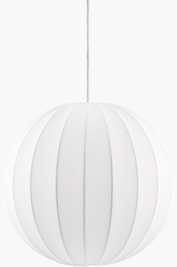 Livabliss Ceduna Woven Cotton Pendant Light Organic Texture Farmhouse Dining Room Ceiling Fixture CUN-008