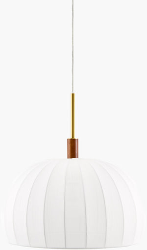 Livabliss Ceduna Cotton Shade Industrial Rustic Pendant Light for Dining Rooms and Kitchen Islands CUN-009