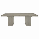 Bernhardt Linea Rectangular Dining Table in Cerused Greige K1098