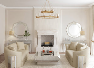 A.R.T. Furniture Moreau Sofa In E-sand - Transitional Design With Curved Pill Shape, Accent Pillows & Removable Cushion  Wood,Foam,Fabric 793501-5000