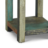 Christopher Knight Home® - Noble House - Meader Boho Handmade Distressed Mango Wood Large Side Table