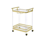 Steve Silver Aerin Server Cart w/Casters AE100CAS