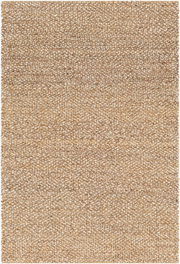 Livabliss Curacao Handwoven Natural Jute Flatweave Area Rug for Bohemian and Coastal Living Spaces Light Brown, Cr 2' x 3' CUR2301-23