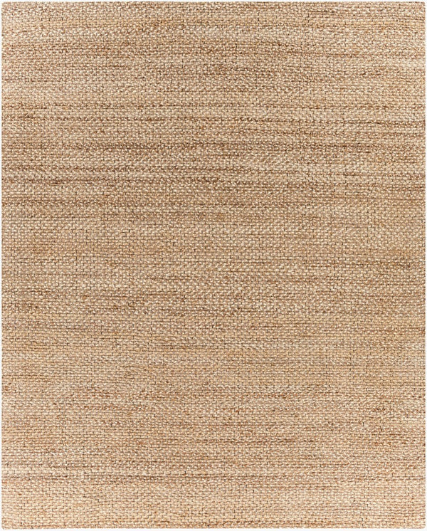 Livabliss Curacao Handwoven Natural Jute Flatweave Area Rug for Bohemian and Coastal Living Spaces Light Brown, Cr 8' x 10' CUR2301-810