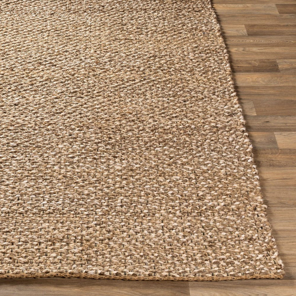 Livabliss Curacao Handwoven Natural Jute Flatweave Area Rug for Bohemian and Coastal Living Spaces Light Brown, Cr 2' x 3' CUR2301-23