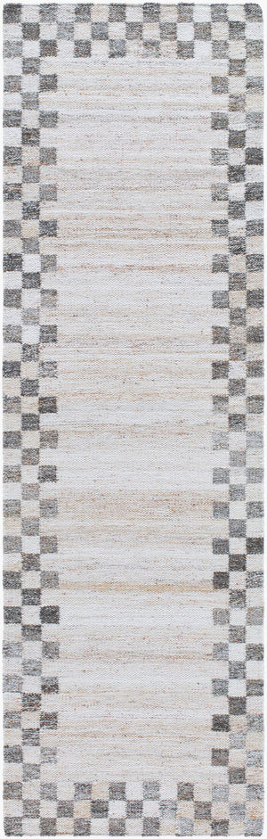 Surya Cusco 2' X 3' Handmade Indoor/Outdoor Rug – Durable, Stylish, Easy Maintenance For Year-round Comfort Ivory Polyester Cus2301-268