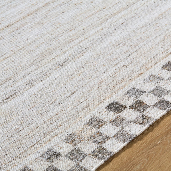 Surya Cusco 2' X 3' Handmade Indoor/Outdoor Rug – Durable, Stylish, Easy Maintenance For Year-round Comfort Ivory Polyester Cus2301-268