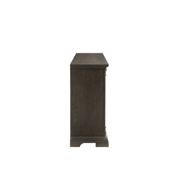 A.R.T. Furniture Heritage Hill Dresser - Elegant Acacia & White Oak Storage Solution With Antique Pewter Hardware Brown Six (6) Drawers For Storage (Interior Drawers, 26”W X 13.5”D X 7.2”H) 341130-2816