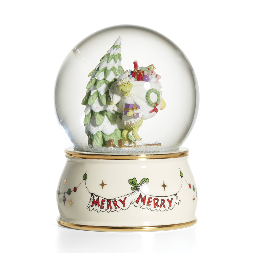 Lenox The Grinch Snow Globe Ivory, NO COLOR PORCELAIN 896327