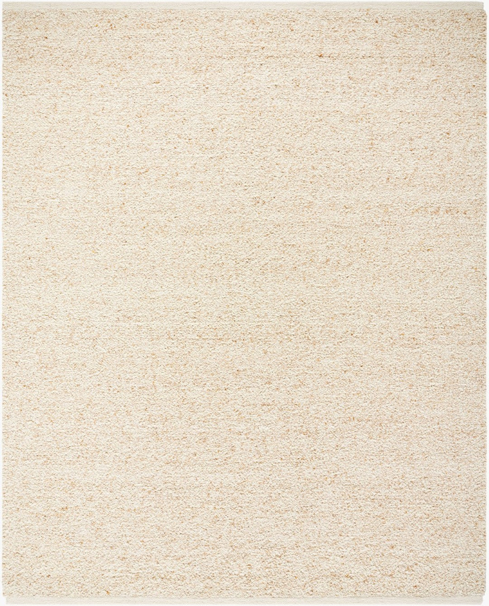 Livabliss Curly Hand Woven New Zealand Wool Area Rug for Living Dining or Bedroom Decor Ivory, Cream 9' x 12' CUY2300-912