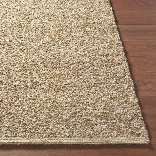 Livabliss Curly Handwoven New Zealand Wool Area Rug for Living Room Dining or Bedroom Spaces Beige, Sand 10' x 14' CUY2302-1014
