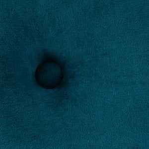 Surya Cotton Velvet Accent Pillow - 18" Plush Decorative Cushion For Modern Home Elegance & Comfort Deep Teal Cotton,Cotton,Polyester,Polyfill Cv039-1818